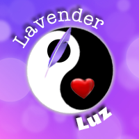 Lavender Luz Button 2013